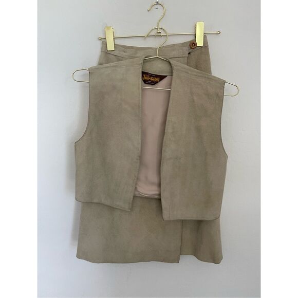 JILL CRAFT Vintage Deer Suede Matching Set Size Small